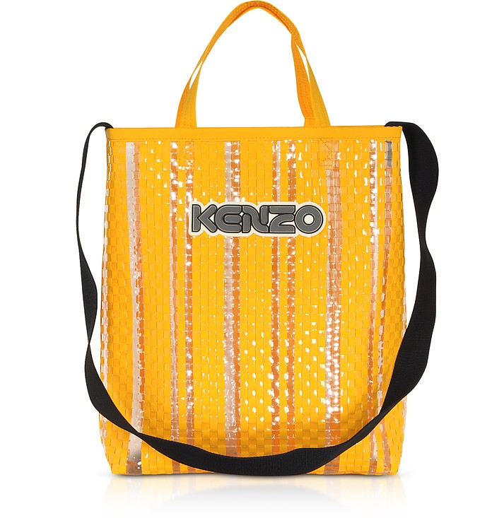 Weaving KENZOMANIA Tote Bag à Rayures Transparent - Kenzo