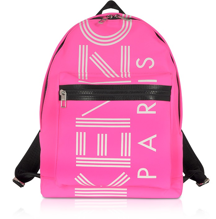 Nylon With Sport Logo Print  Backpack - KENZO / P][
