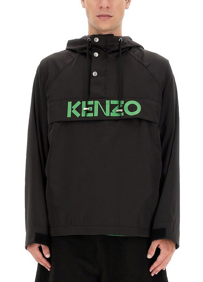Windbreaker With Logo - Kenzo