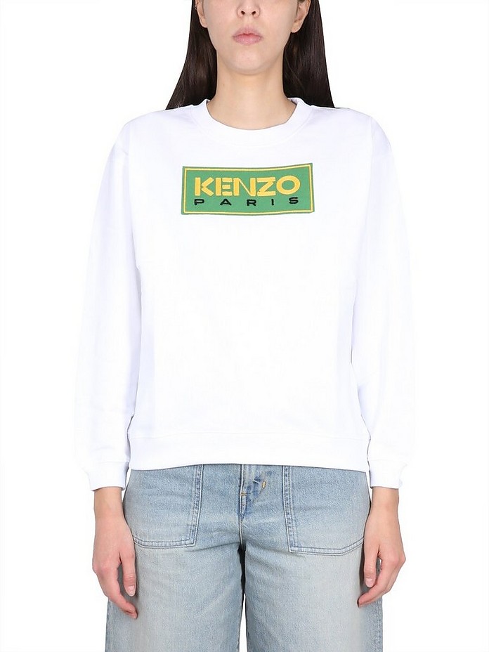 Sweatshirt With Logo Print - Kenzo