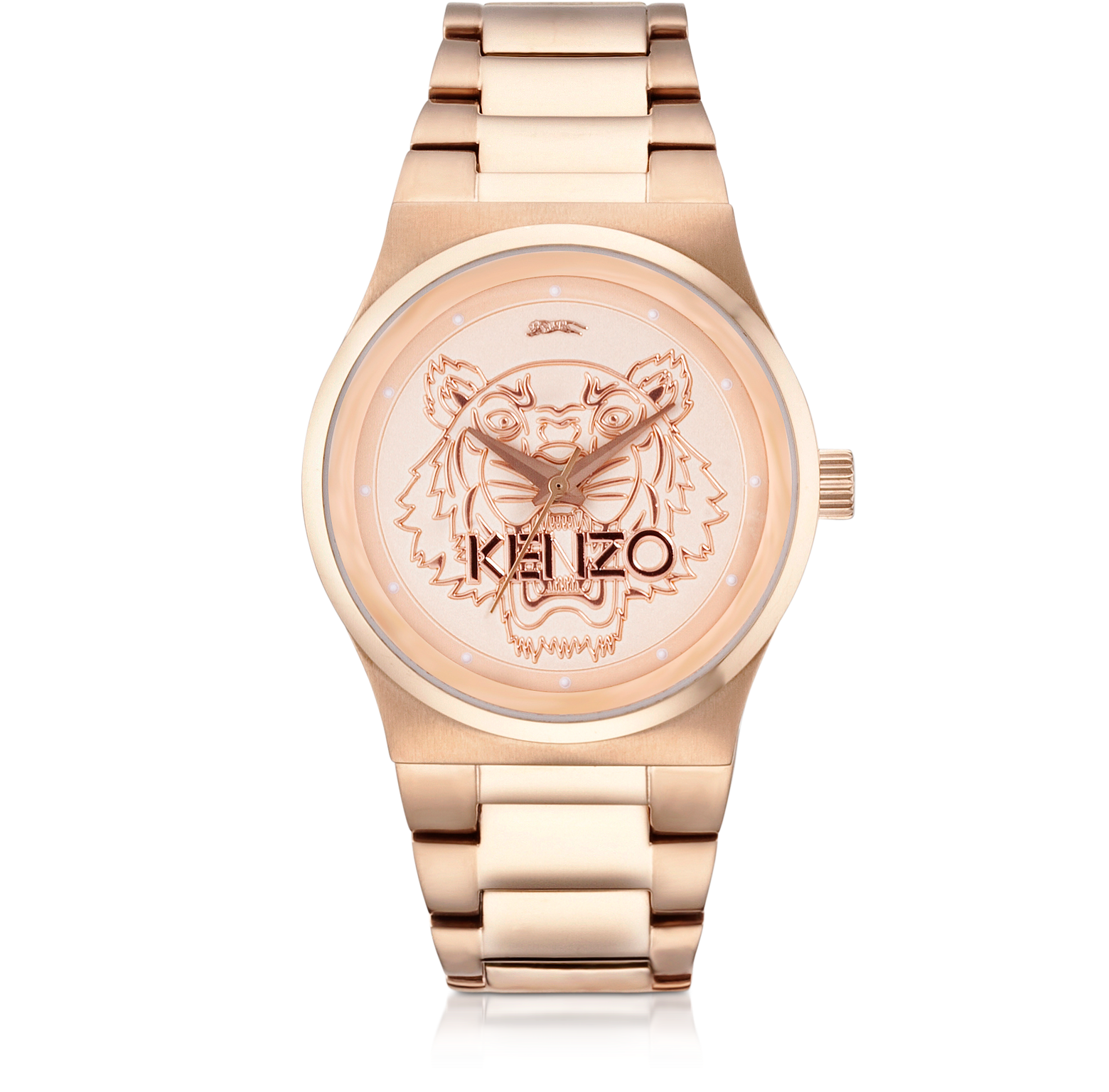 Kenzo Rose Gold Tiger Watch at FORZIERI