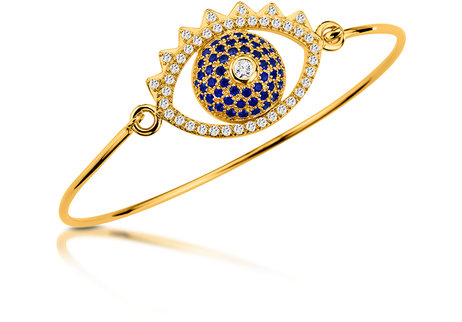 Kenzo Eye Bangle Bracelet at FORZIERI