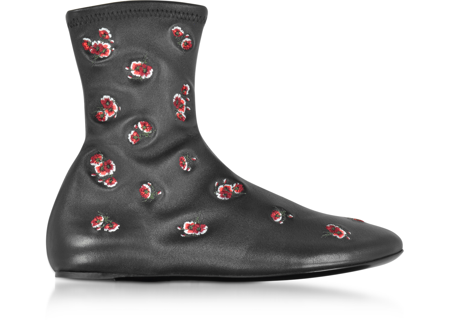 Kenzo Black May Flowers Boots 36 IT/EU 