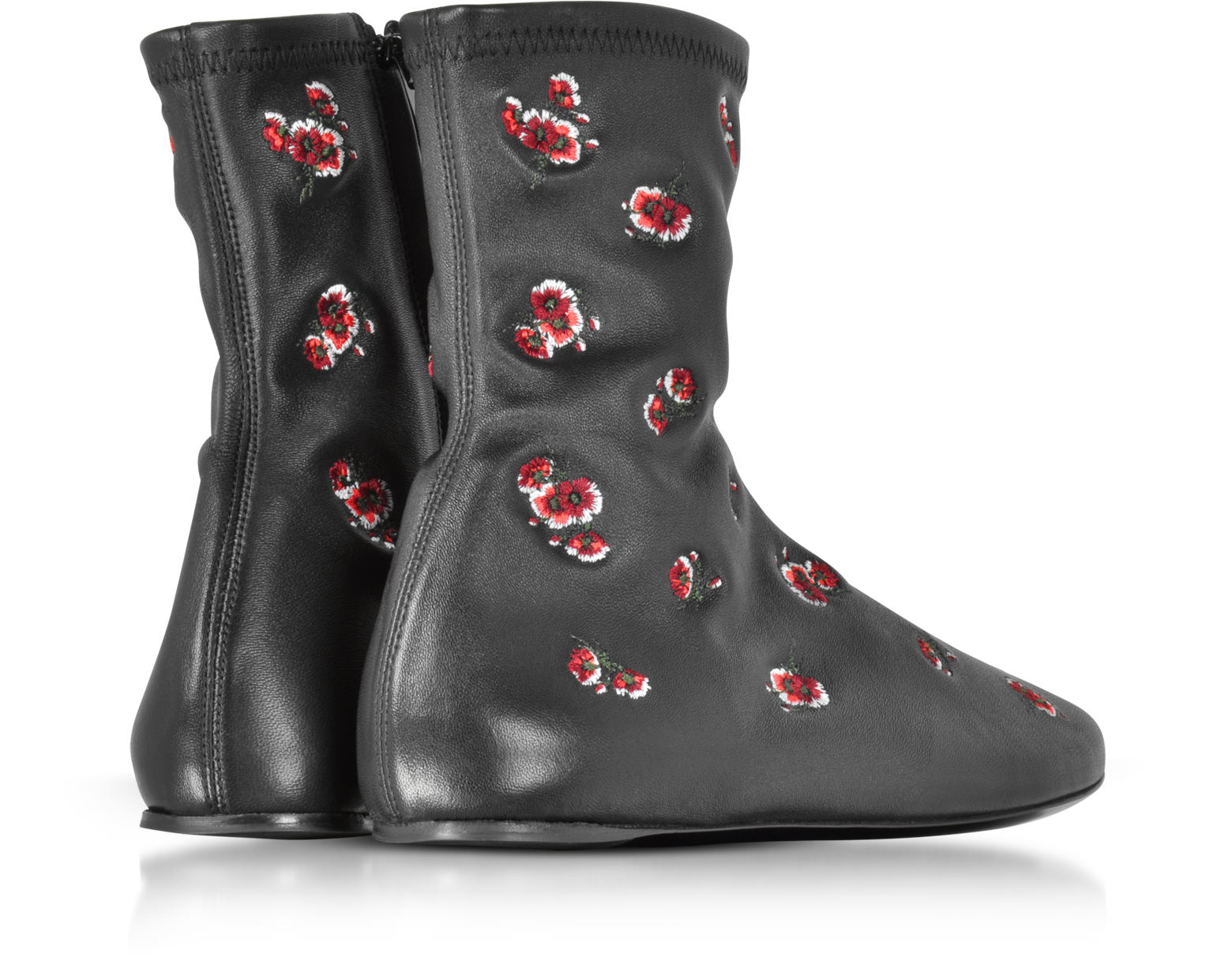 Kenzo Black May Flowers Boots 38 IT/EU 