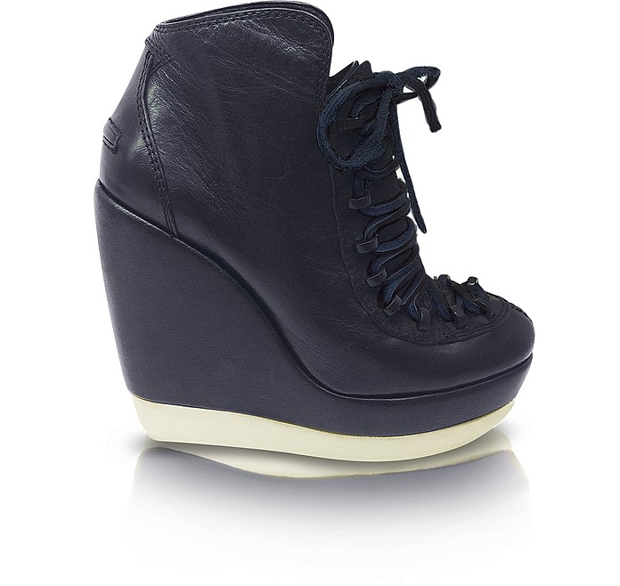 Kenzo Prisci - Leather Platform Wedge Sneaker 5.5 US | 3 UK | 36 EU at ...