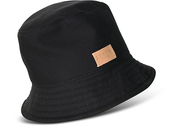 Black Cotton Waterproof Unisex Hat - Lebiar