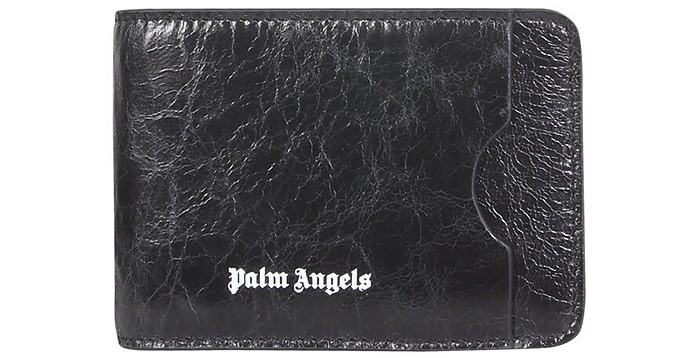 Leather Card Holder - Palm Angels