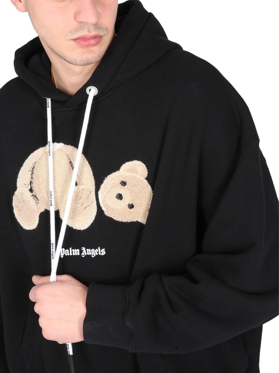 Palm Angels Bear Hoodie M at FORZIERI