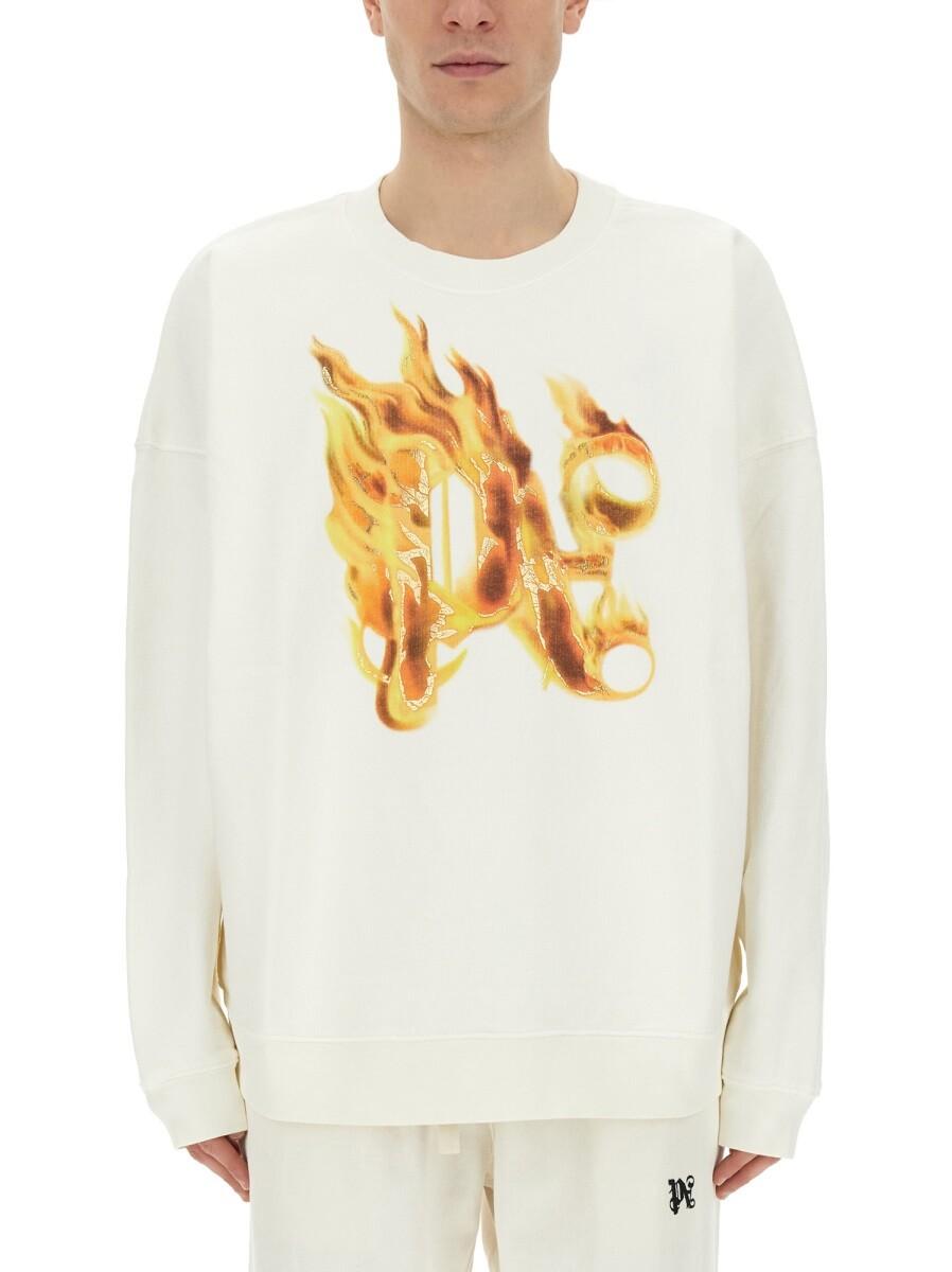 Palm Angels Hoodie L at FORZIERI