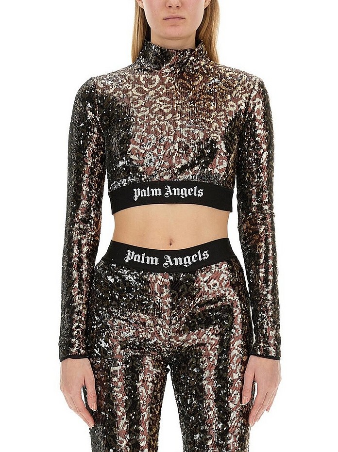 Sequined Top - Palm Angels