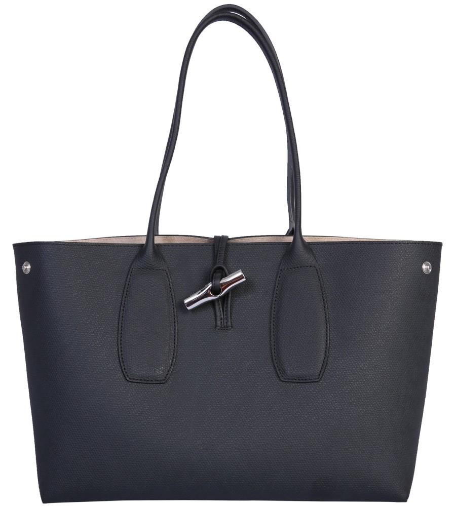 Longchamp Roseau Crossbody Bag Leather Black at FORZIERI