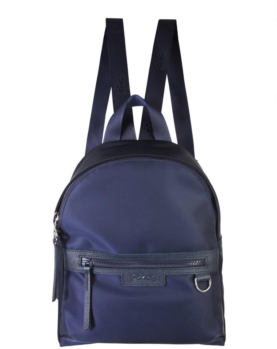 Longchamp NEW LE PLIAGE BACKPACK XS L1306737556 NAVY BLUE LEATHER