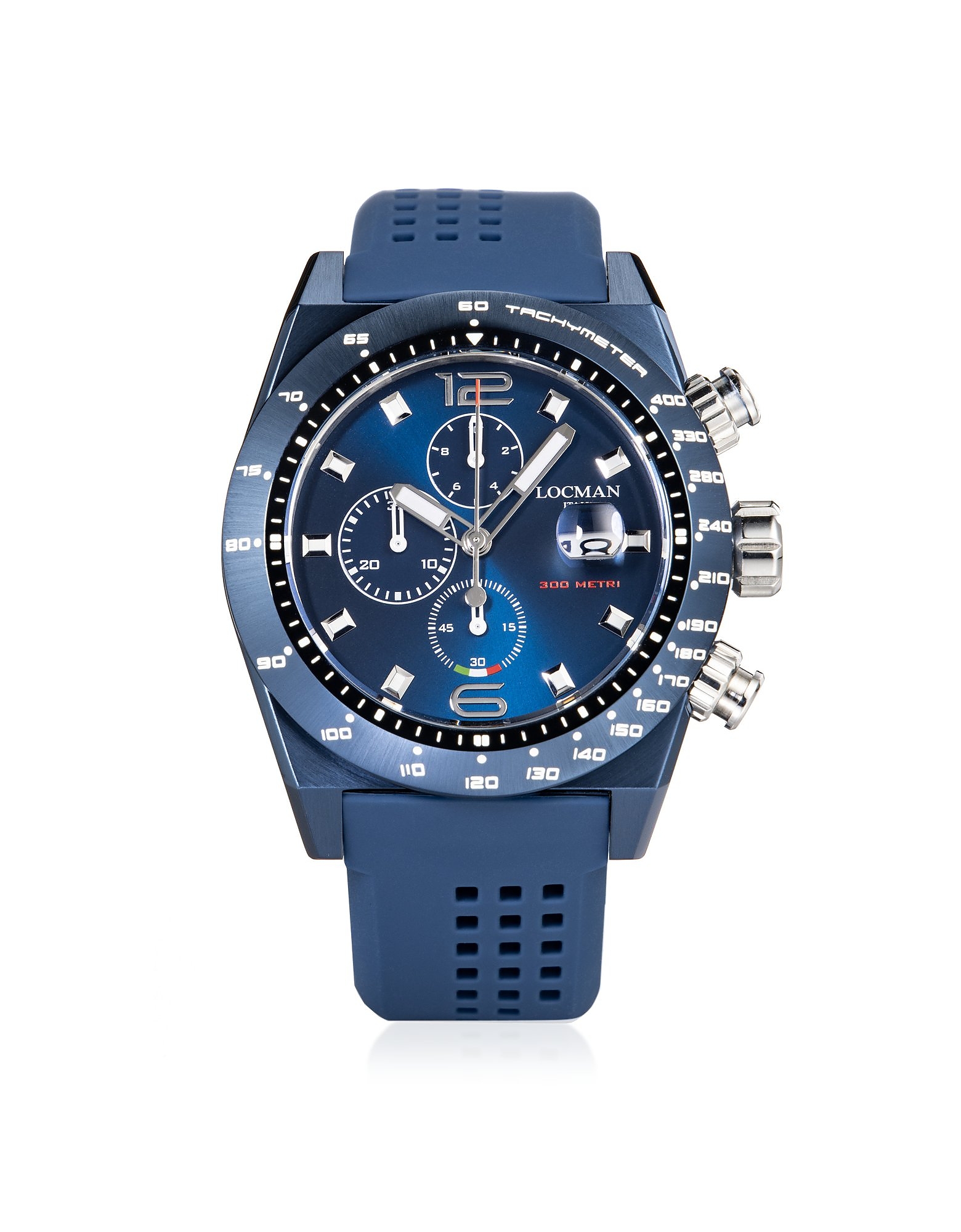 Locman Designer Men's Watches Men's Blue Stealth 300 Mt Watch In Bleu