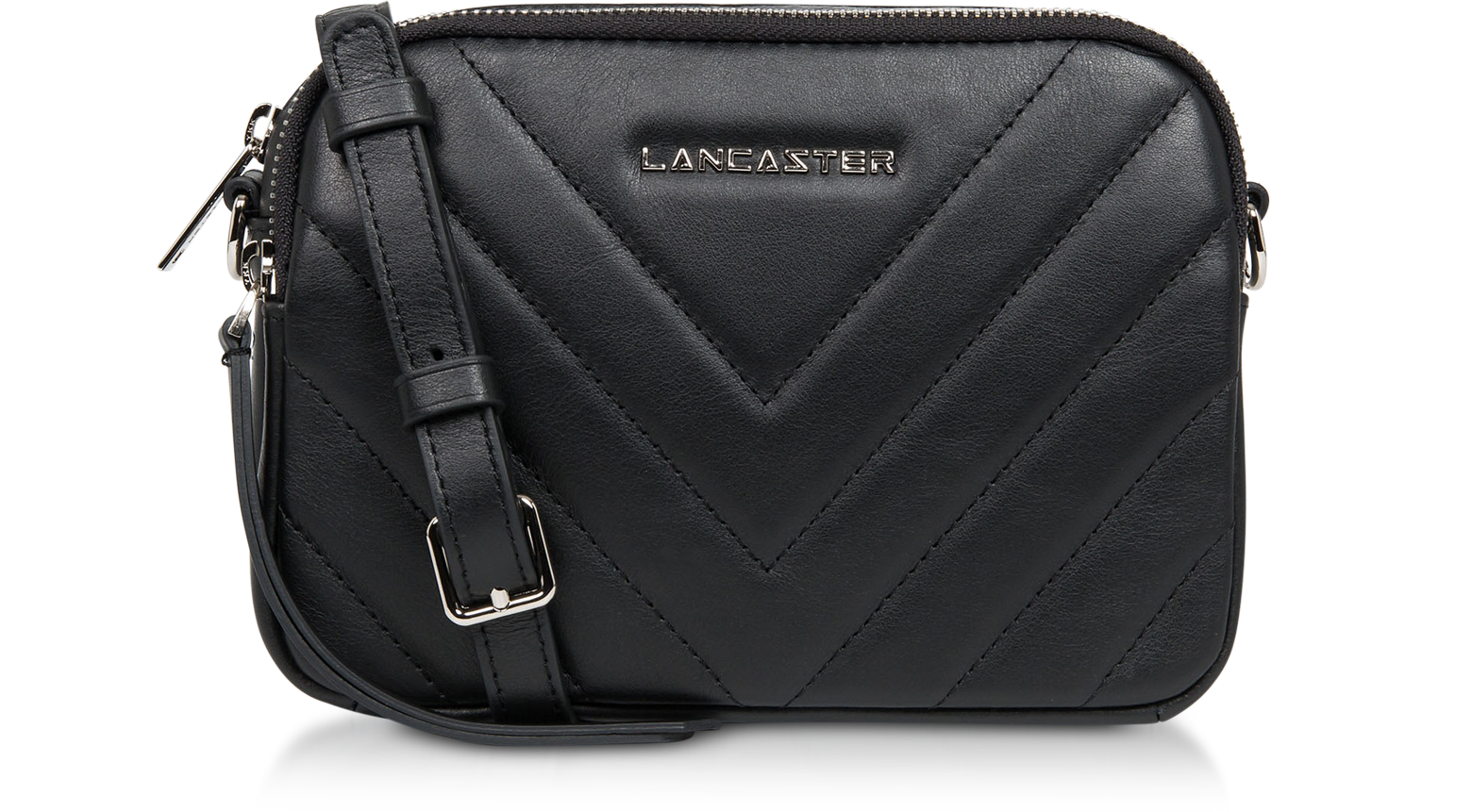 Small Grain Leather Quilted Shoulder and Crossbody Bag