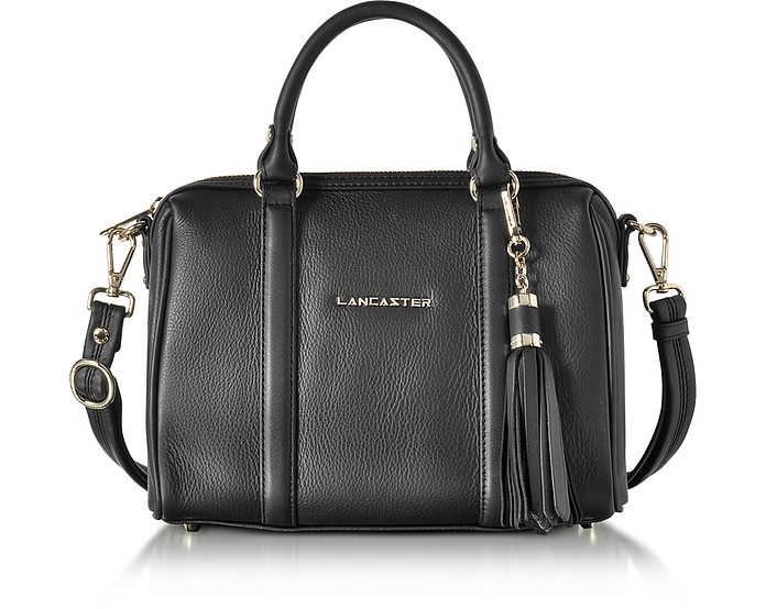 Mademoiselle Ana Grained Leather Small Duffle Bag - Lancaster Paris