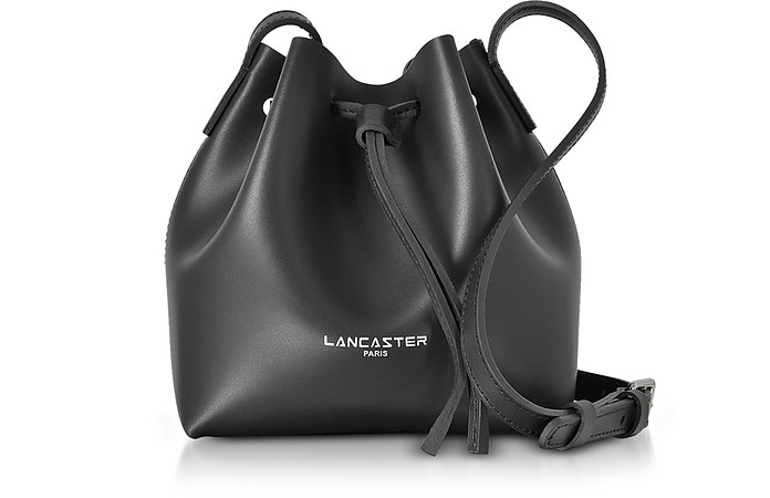 Pur & Element Smooth Leather Mini Bucket Bag - Lancaster Paris