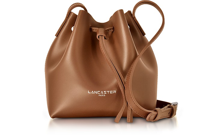 Lancaster PUR & ELEMENT SMOOTH LEATHER MINI BUCKET BAG