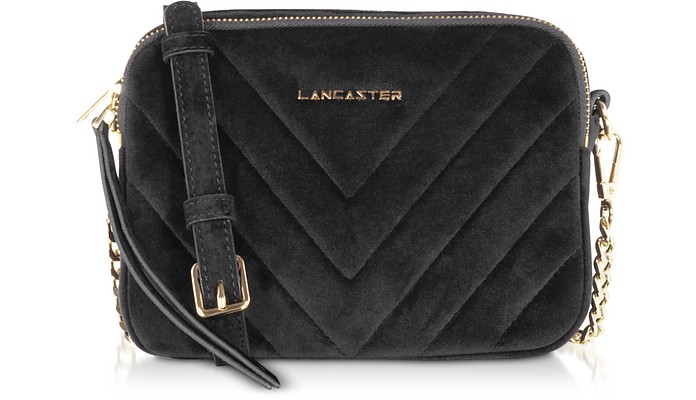 Quilted Velvet Couture Camera Bag - Lancaster Paris
