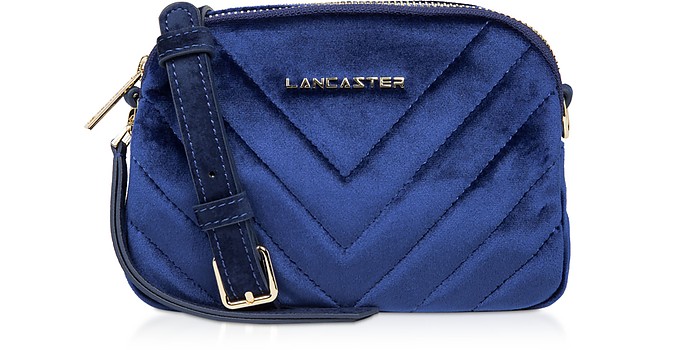 Quilted Velvet Couture Mini Camera/Belt Bag - Lancaster Paris