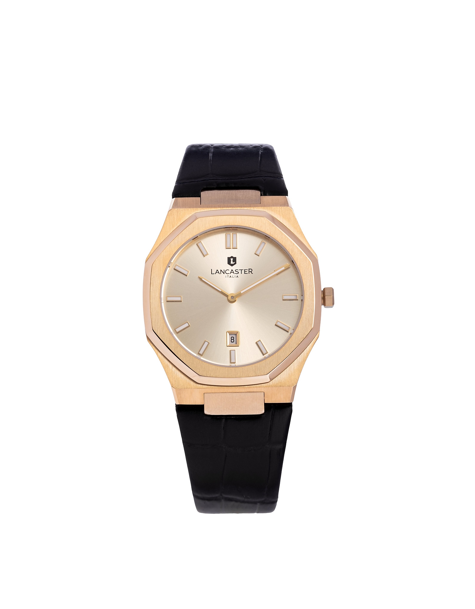 Lancaster Designer Men's Watches Men's Quartz Analogue Watch In Gold