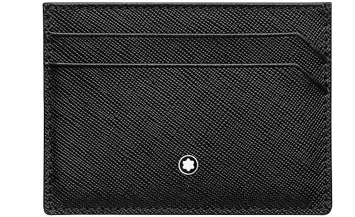 Black Leather Wallet - Montblanc