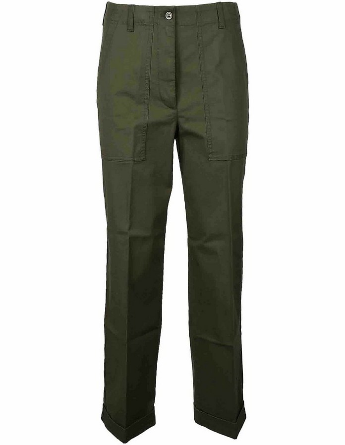 Women's Military Green Pants - Moncler