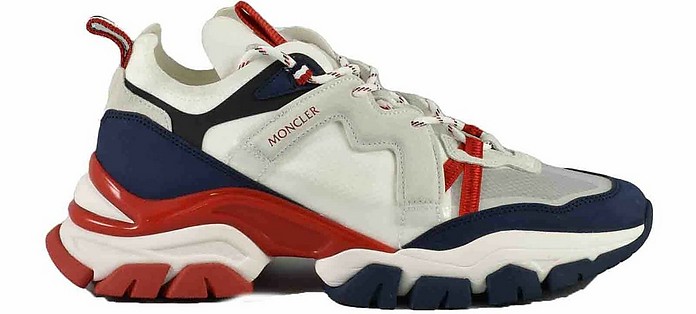 Men's Red Blue Sneakers - Moncler