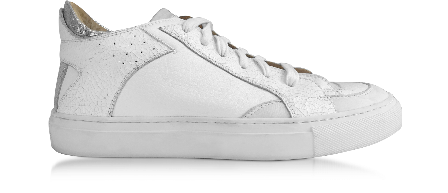 low top martin leather sneakers