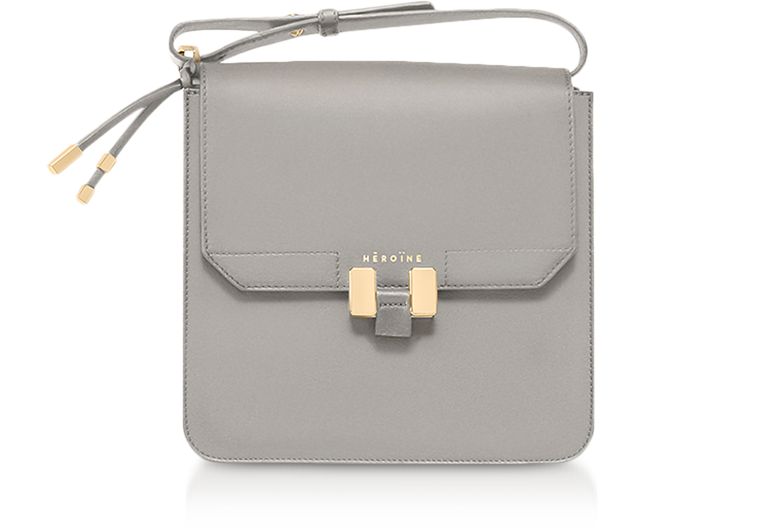 Maison Heroine Grey Tilda Tablet Mini Bag at FORZIERI