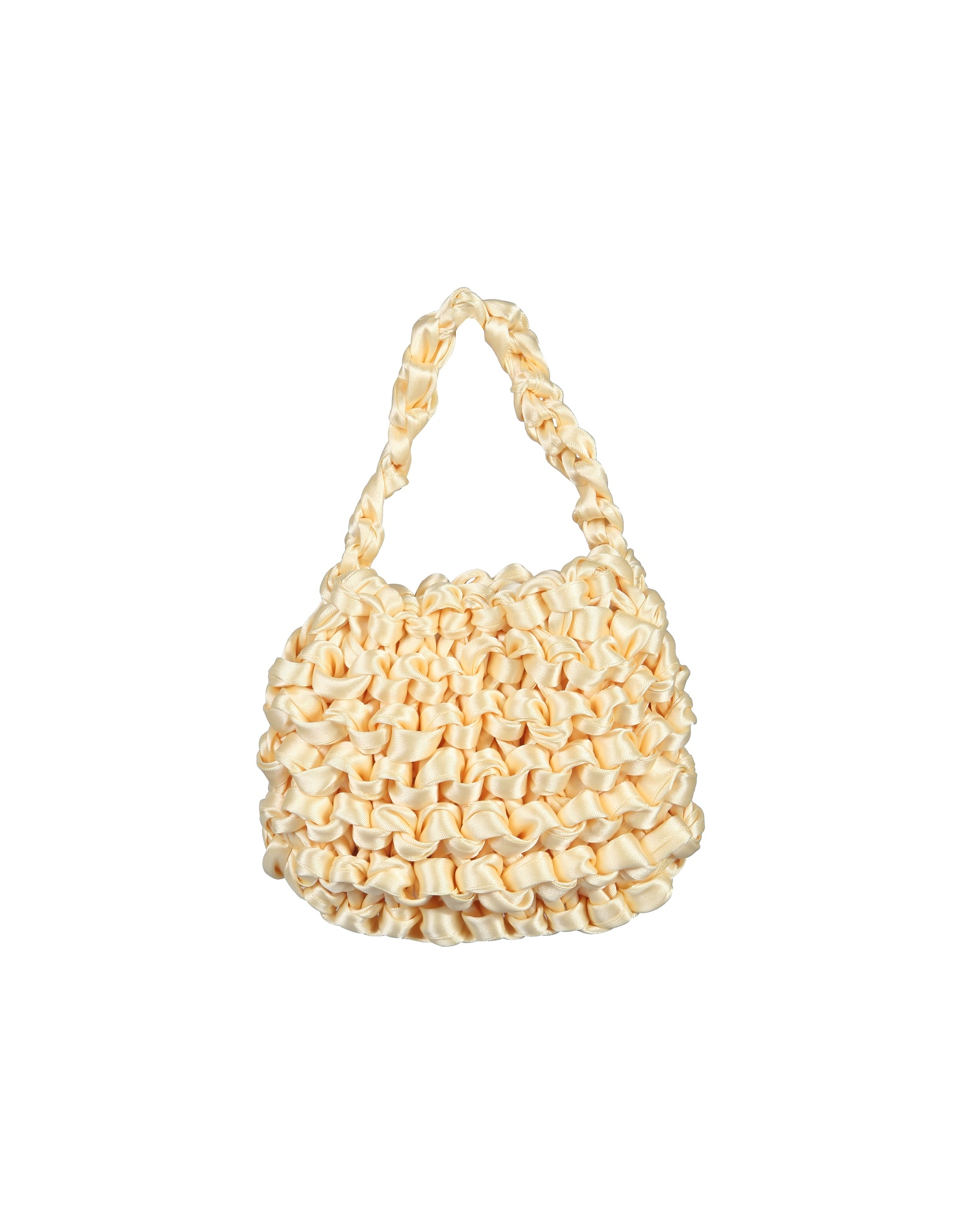 Shop Miista Designer Handbags Mini Theodore Bag In Jaune