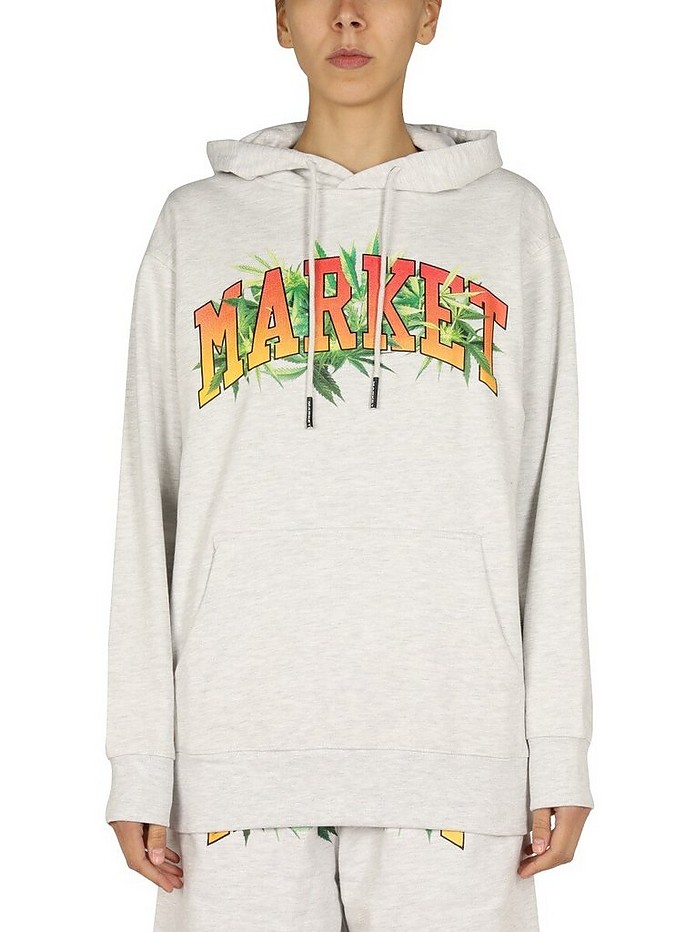 Market Sweatshirt With Logo Print S at FORZIERI Canada