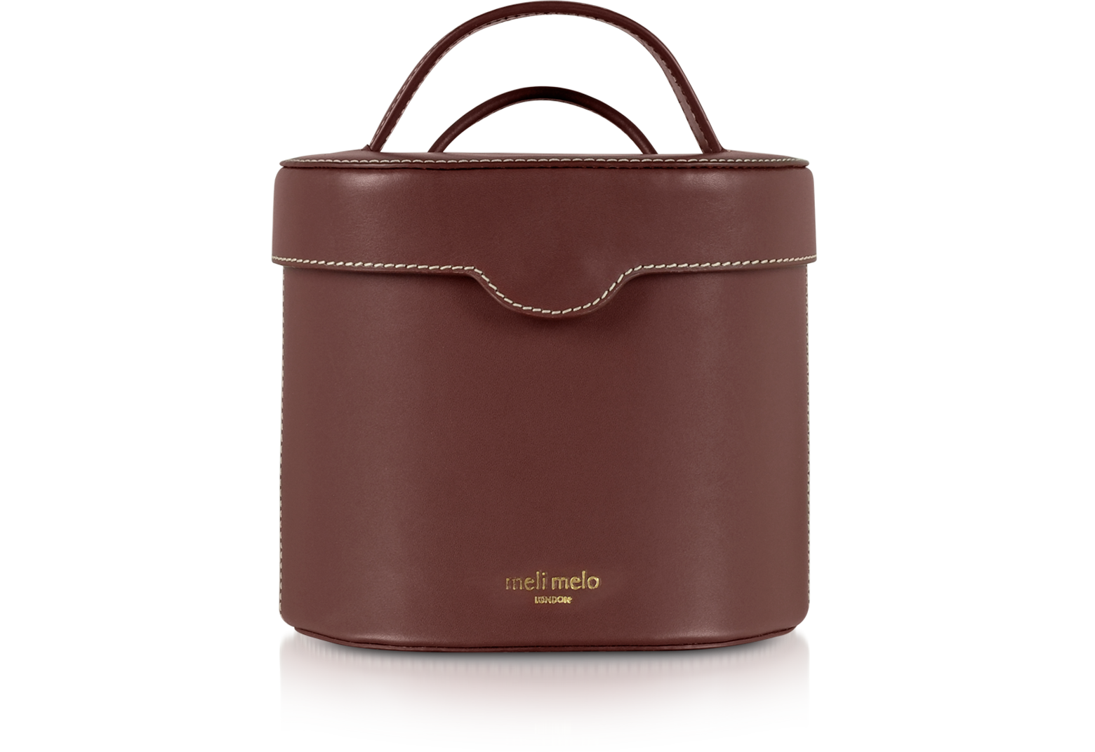 Meli Melo Argan Nappa Leather Santina Mini Bucket Bag at FORZIERI
