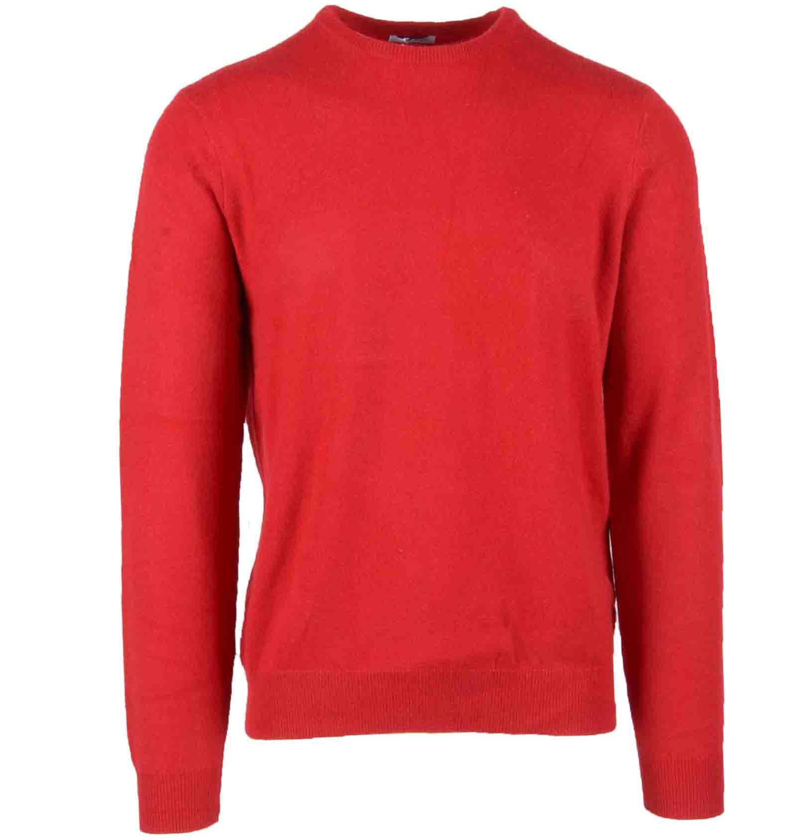 Malo Optimum Men's Red Sweater XL at FORZIERI Canada