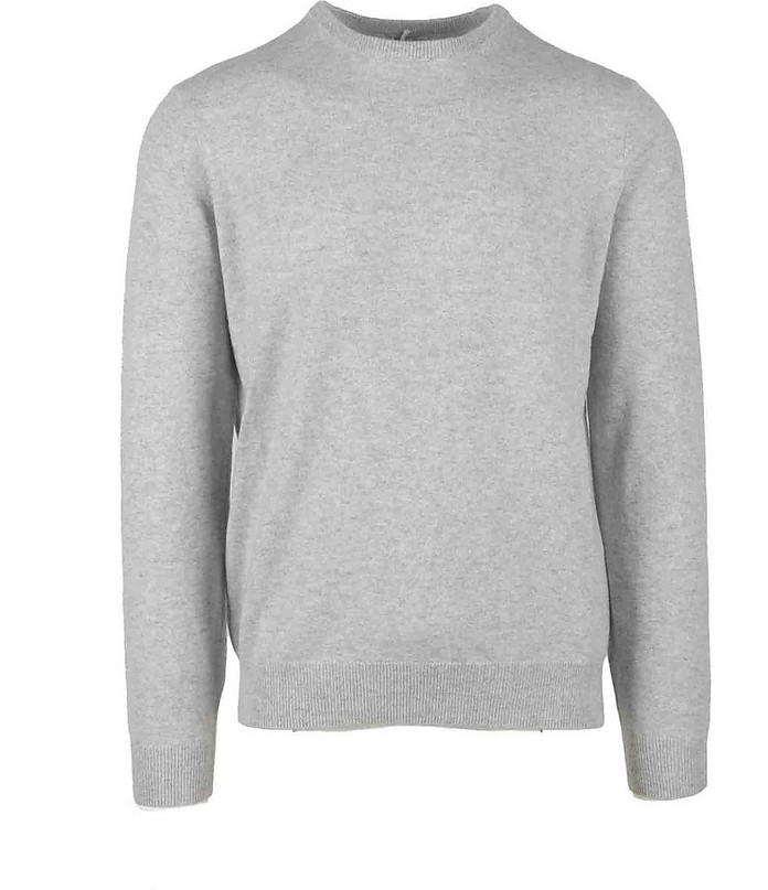 Men's Light Gray Sweater - Malo Optimum