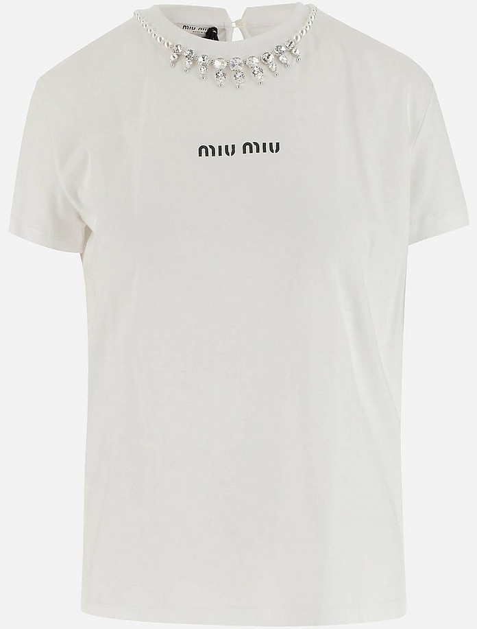 Women's Shortsleeves T-shirt - Miu Miu
