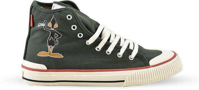 Women's Green Sneakers - Moa Master Of Arts