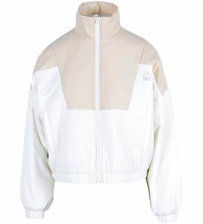 Women's White/ Beige Jacket - Puma