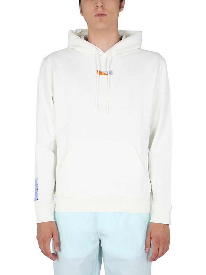 Sweatshirt With Embroidered Logo - McQ by Alexander McQueen