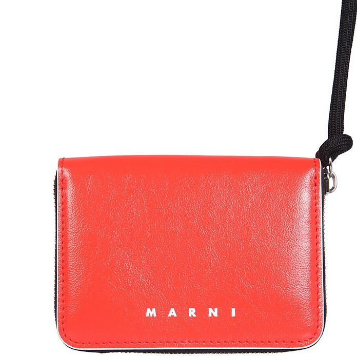Wallet With Zip - Marni / }j