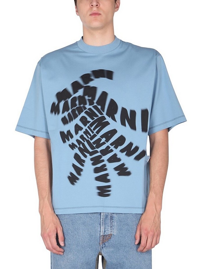 Crew Neck T-Shirt - Marni