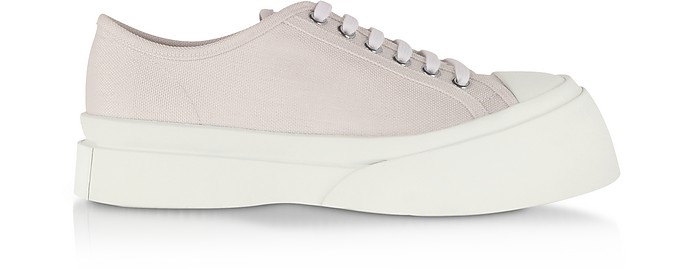 Lily - Sneakers en Toile Blanche - Marni