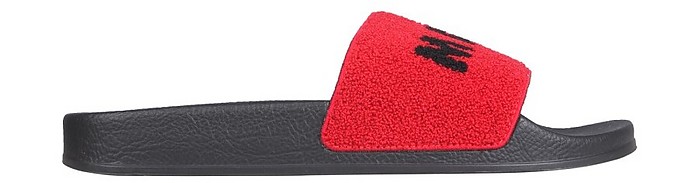Slide Sandals With Logo - Marni