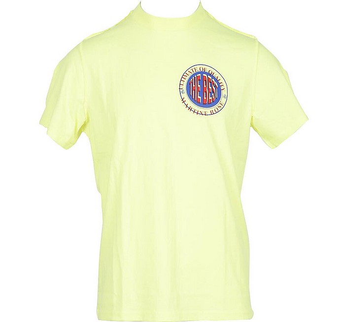 Men's Neon Yellow T-Shirt - Martine Rose
