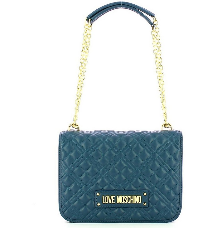 Love Moschino Women's Blue Bag at FORZIERI