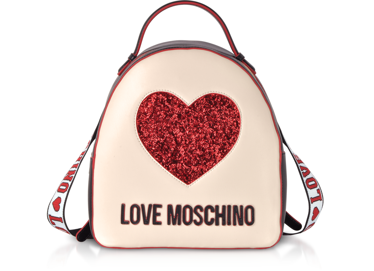Love Moschino Ivory \u0026 Black Heart 