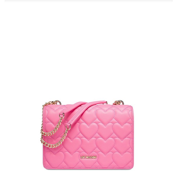 Love Moschino Women's Pink Bag - FORZIERI