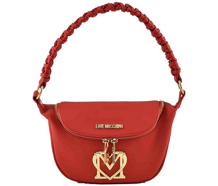 Women's Red Handbag - Love Moschino