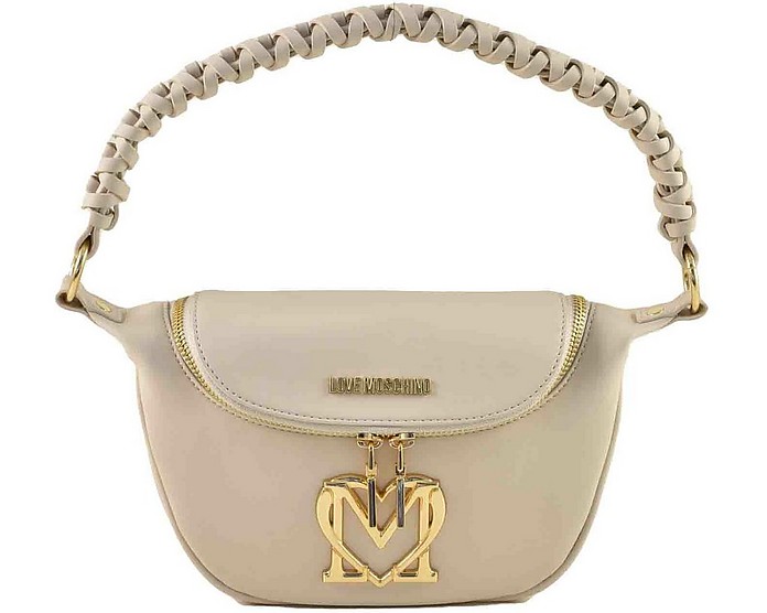 Women's Ivory Handbag - Love Moschino