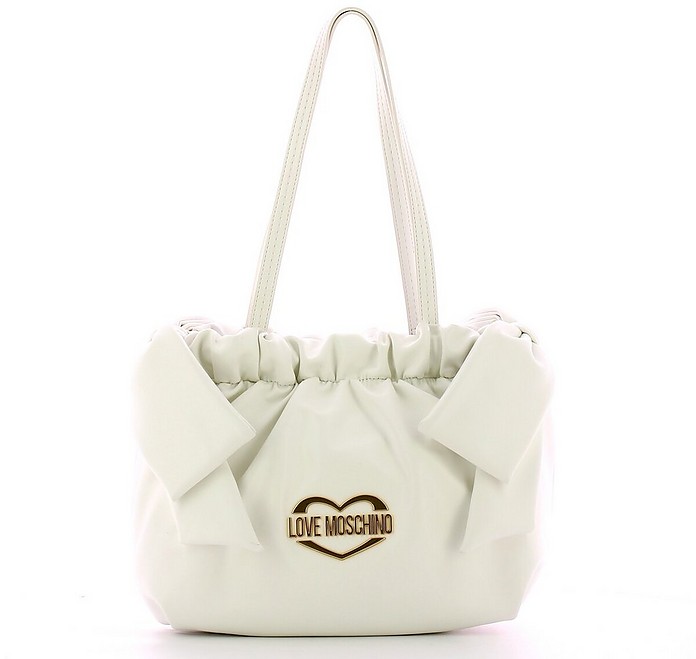 Women's White Bag - Love Moschino