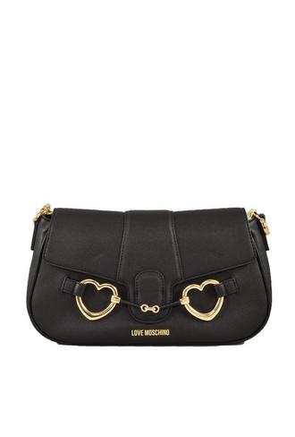 Love Moschino Women's Ribbed Shoulder Bag 